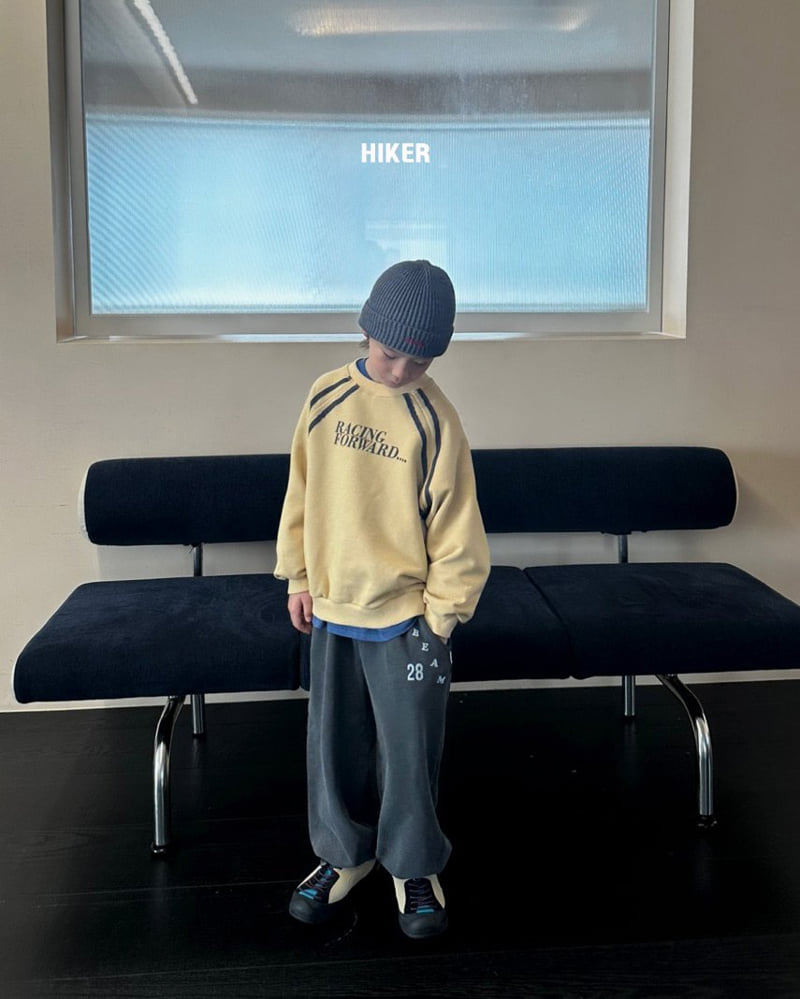 Hiker - Korean Children Fashion - #kidsshorts - Racing Raglan Sweatshirt - 11
