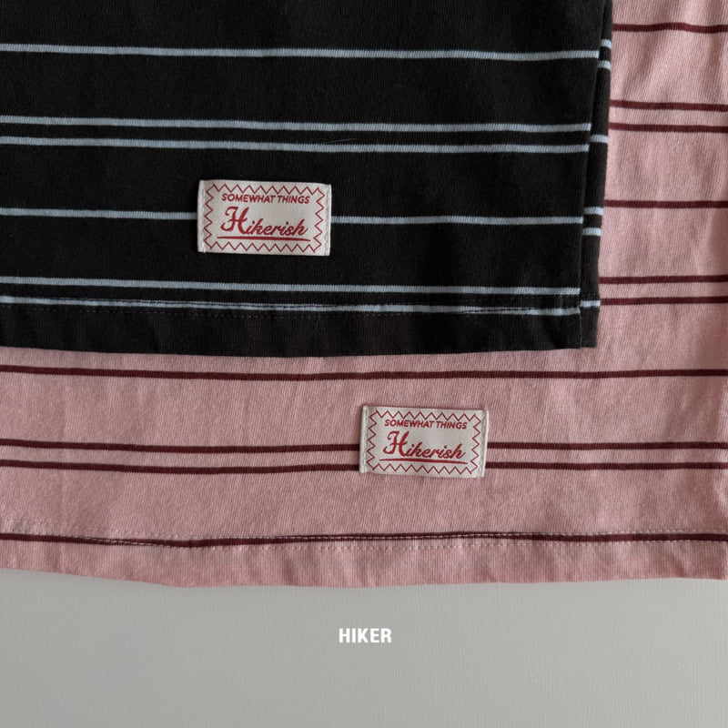 Hiker - Korean Children Fashion - #kidsshorts - Betty Stripe Tee - 6