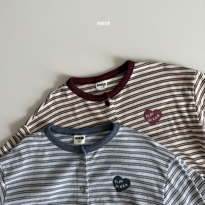 Hiker - Korean Children Fashion - #kidsstore - Lulu Stripe Cardigan - 6