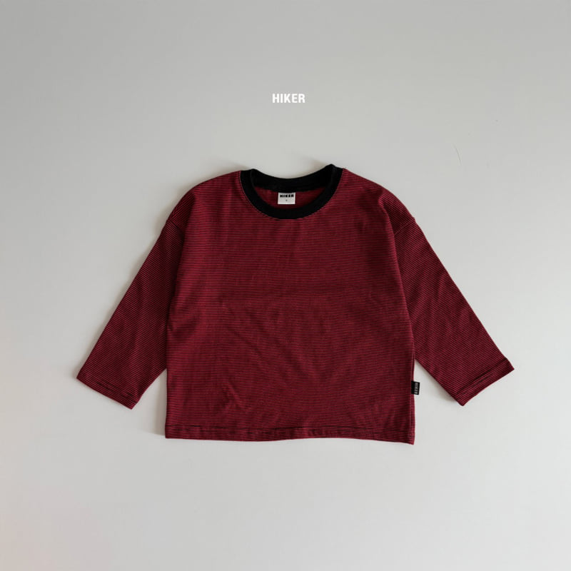 Hiker - Korean Children Fashion - #kidsstore - Planned Johnny Stripe Tee - 10