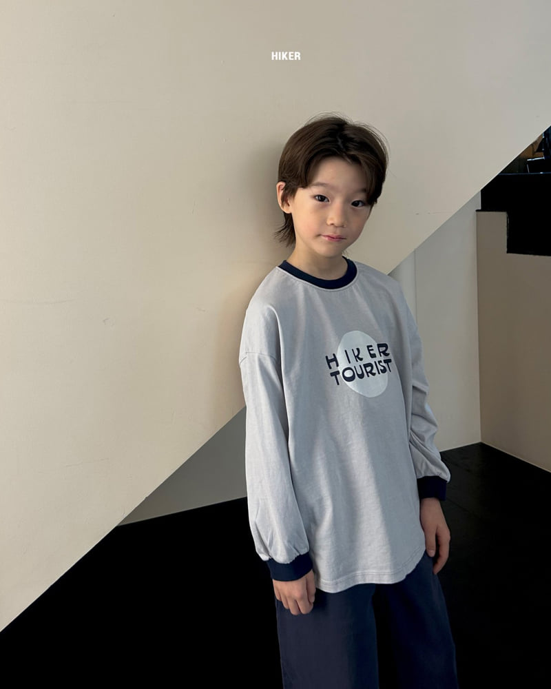 Hiker - Korean Children Fashion - #kidzfashiontrend - Tourist Ribbed Tee - 11