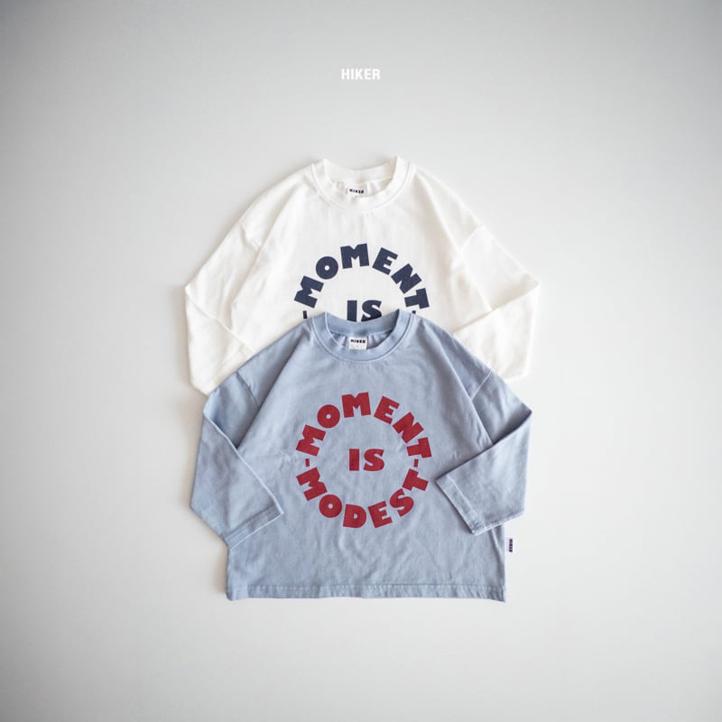 Hiker - Korean Children Fashion - #kidzfashiontrend - Moment Circle Tee
