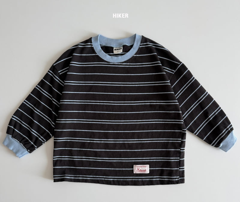 Hiker - Korean Children Fashion - #kidzfashiontrend - Betty Stripe Tee - 8