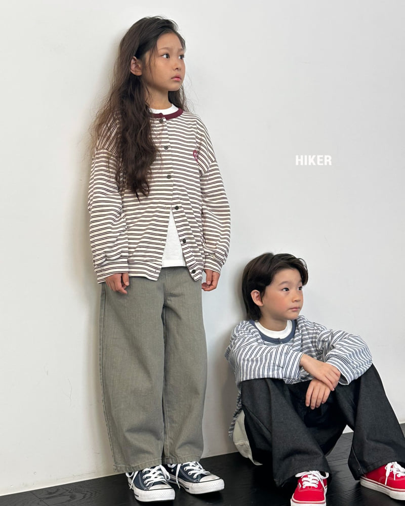 Hiker - Korean Children Fashion - #littlefashionista - Lulu Stripe Cardigan - 9