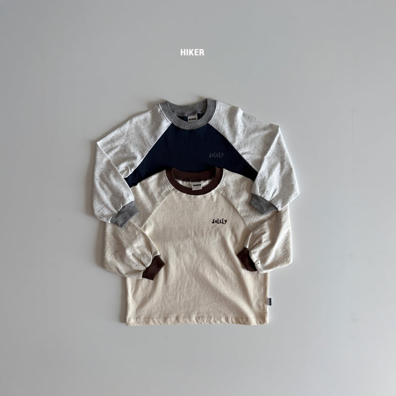 Hiker - Korean Children Fashion - #littlefashionista - Cookies Cream Raglan Tee