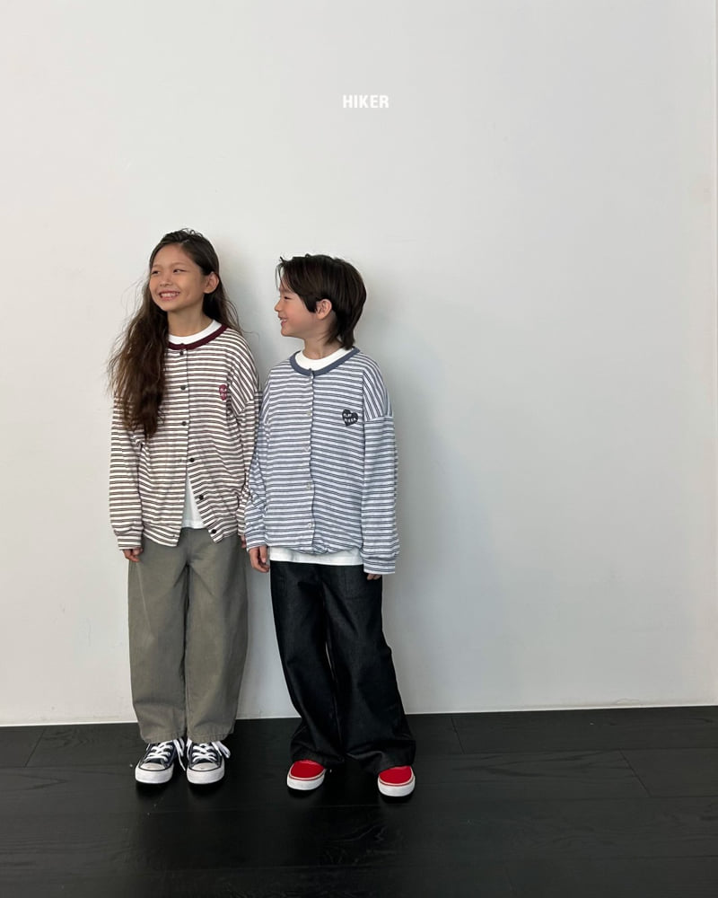 Hiker - Korean Children Fashion - #magicofchildhood - Lulu Stripe Cardigan - 10