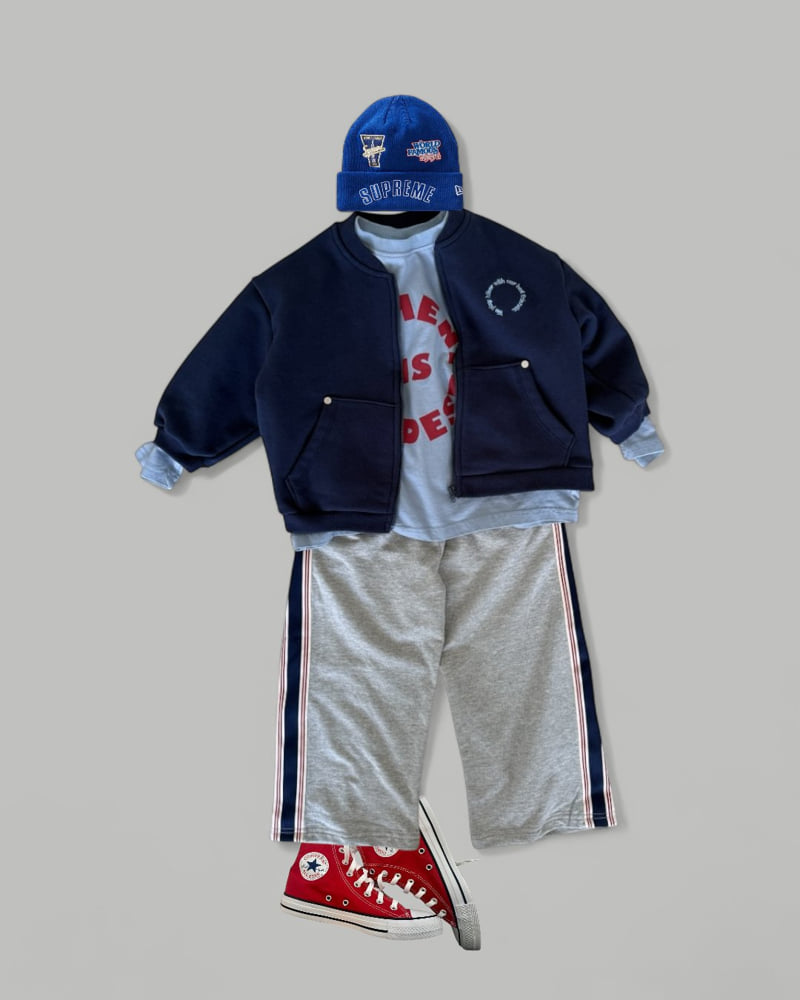 Hiker - Korean Children Fashion - #magicofchildhood - Rivet Base Zip-up Jacket - 8