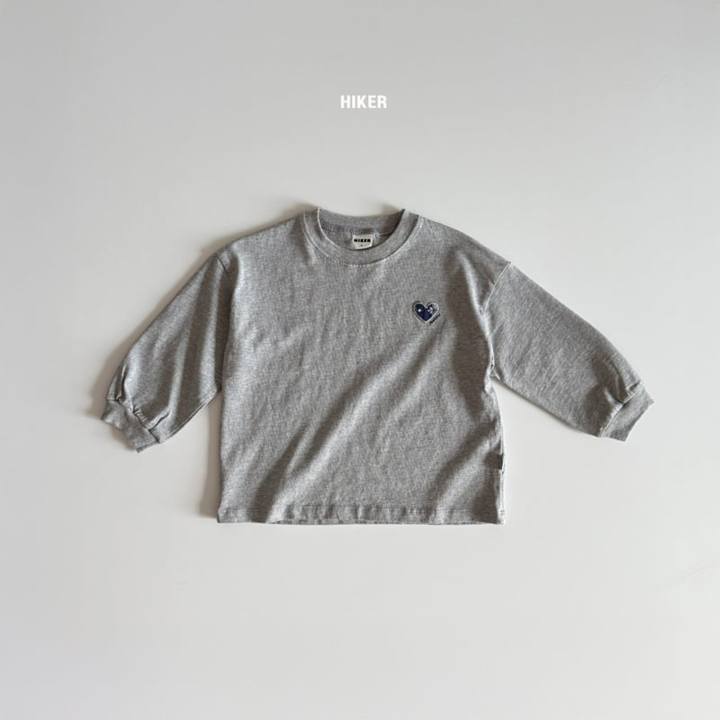 Hiker - Korean Children Fashion - #magicofchildhood - Paisley Heart Ribbed Tee - 3