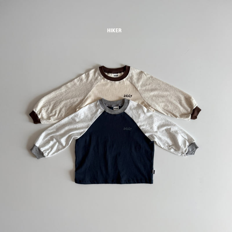 Hiker - Korean Children Fashion - #magicofchildhood - Cookies Cream Raglan Tee - 2