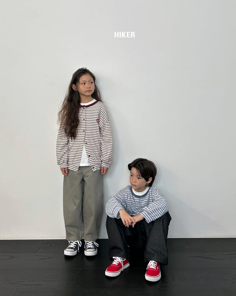 Hiker - Korean Children Fashion - #minifashionista - Lulu Stripe Cardigan - 11