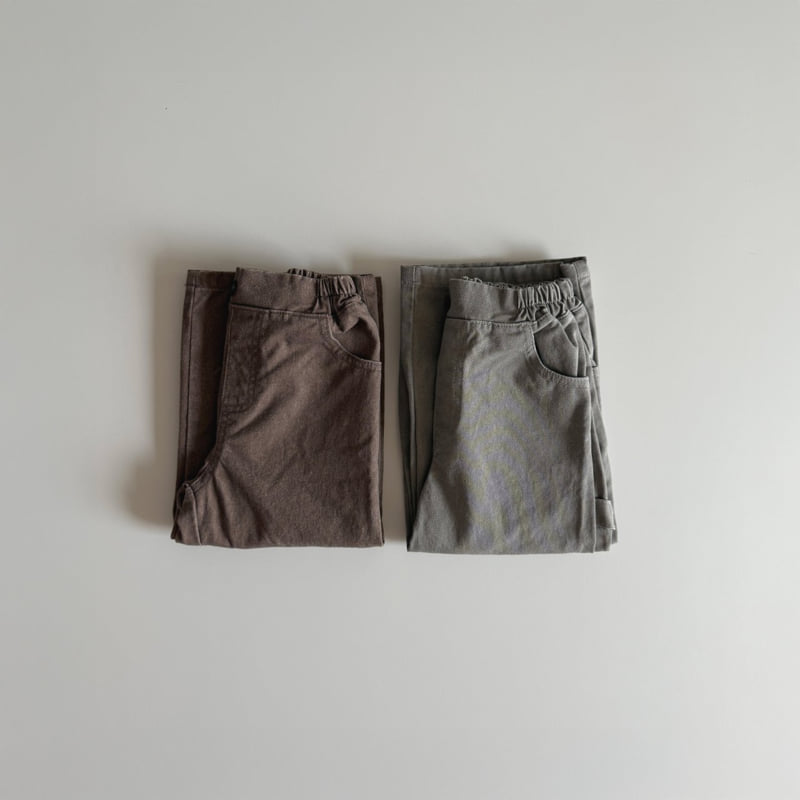 Hiker - Korean Children Fashion - #minifashionista - Pig Carpenter Pants - 6