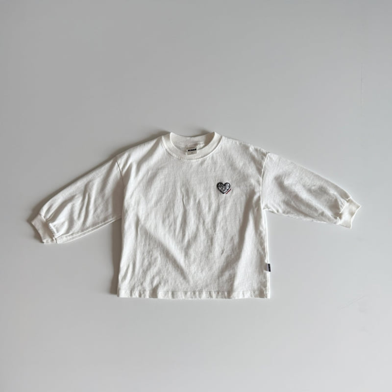 Hiker - Korean Children Fashion - #magicofchildhood - Paisley Heart Ribbed Tee - 4