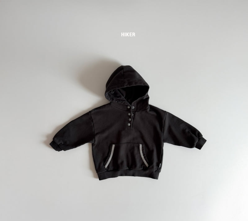 Hiker - Korean Children Fashion - #prettylittlegirls - Derby Button Hoodie - 5