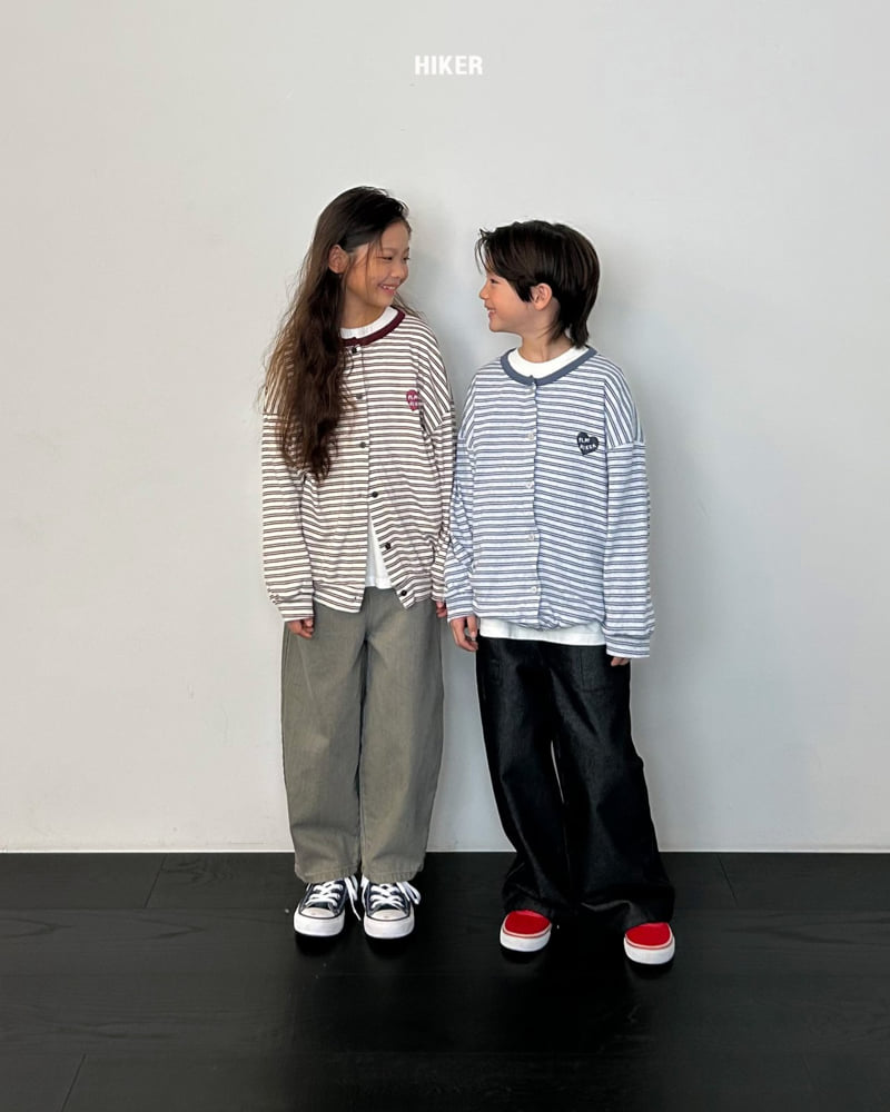 Hiker - Korean Children Fashion - #prettylittlegirls - Lulu Stripe Cardigan - 12
