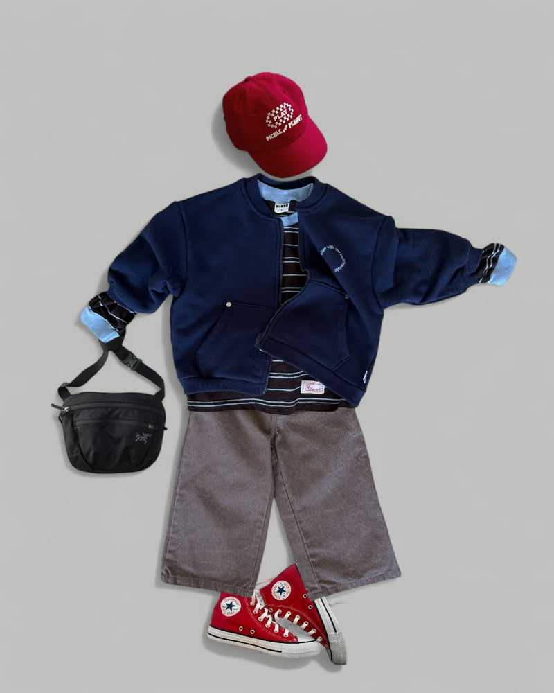 Hiker - Korean Children Fashion - #prettylittlegirls - Rivet Base Zip-up Jacket - 10