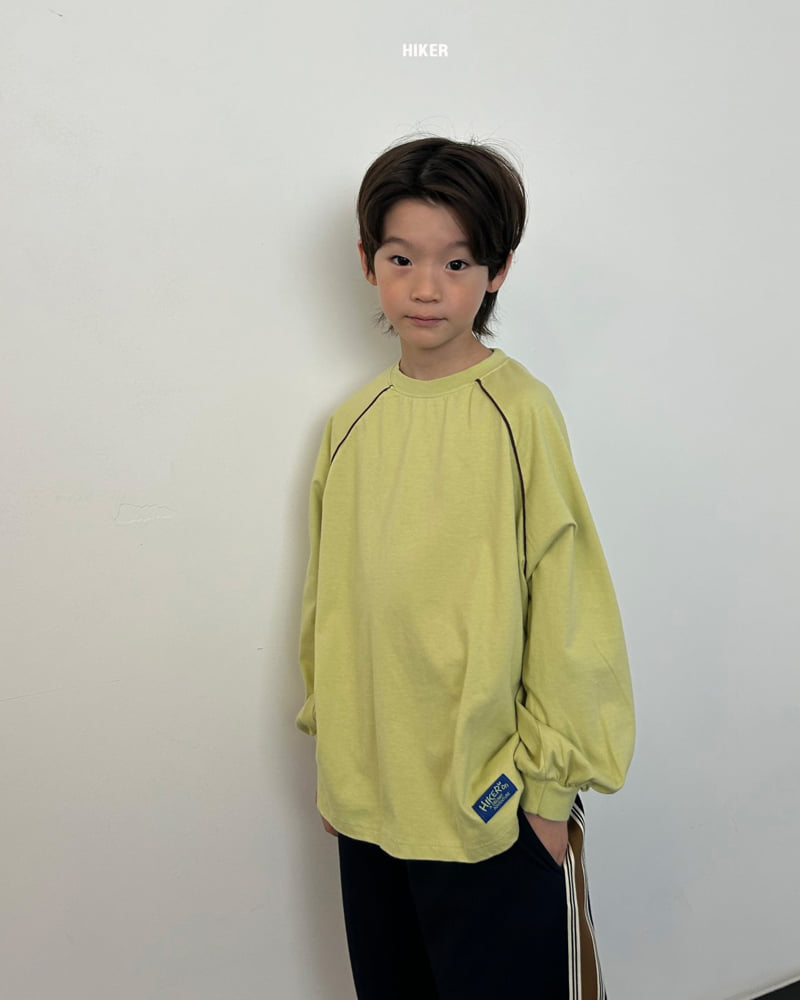 Hiker - Korean Children Fashion - #prettylittlegirls - Hippie Stripe Raglan Tee - 9