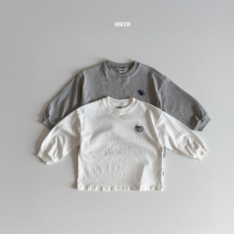 Hiker - Korean Children Fashion - #prettylittlegirls - Paisley Heart Ribbed Tee - 5