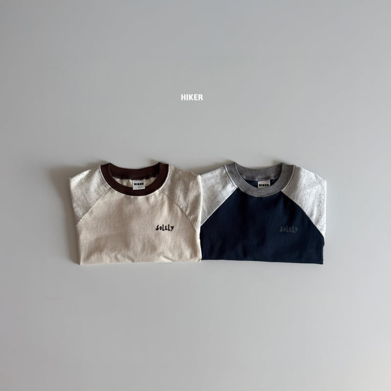 Hiker - Korean Children Fashion - #minifashionista - Cookies Cream Raglan Tee - 4