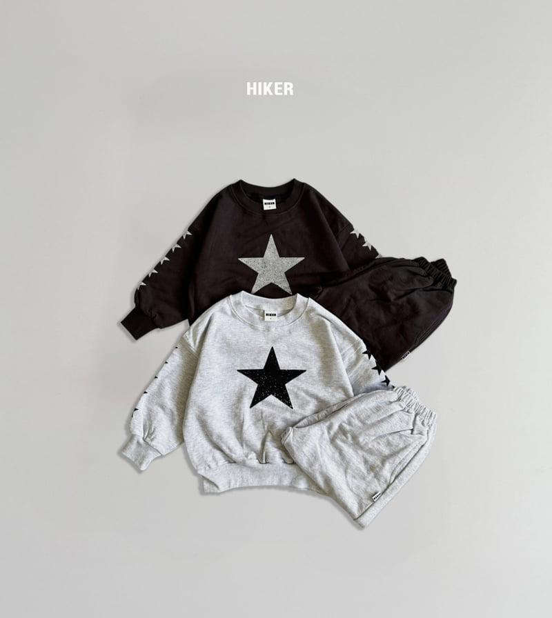 Hiker - Korean Children Fashion - #prettylittlegirls - Planned Star Star Star Set
