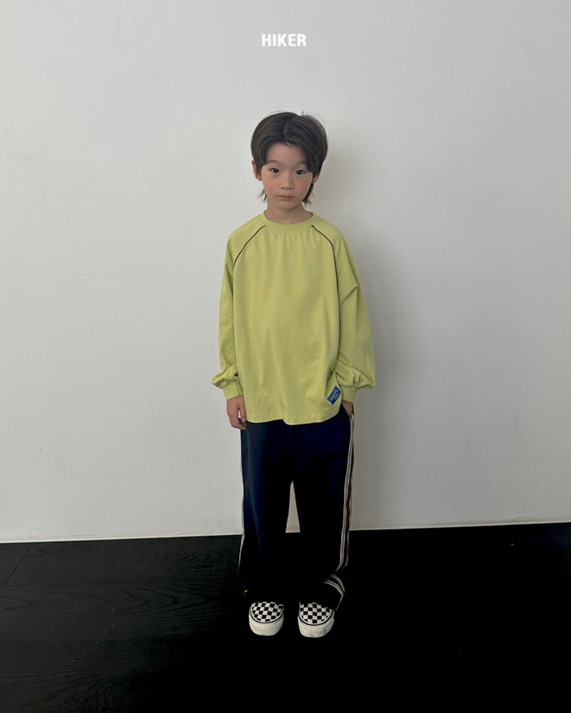Hiker - Korean Children Fashion - #stylishchildhood - Hippie Stripe Raglan Tee - 12