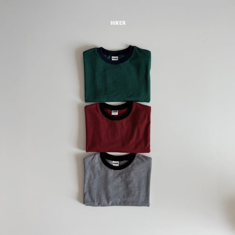 Hiker - Korean Children Fashion - #stylishchildhood - Planned Johnny Stripe Tee - 3