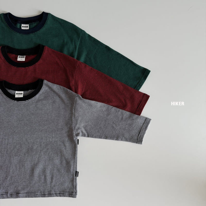 Hiker - Korean Children Fashion - #toddlerclothing - Planned Johnny Stripe Tee - 2