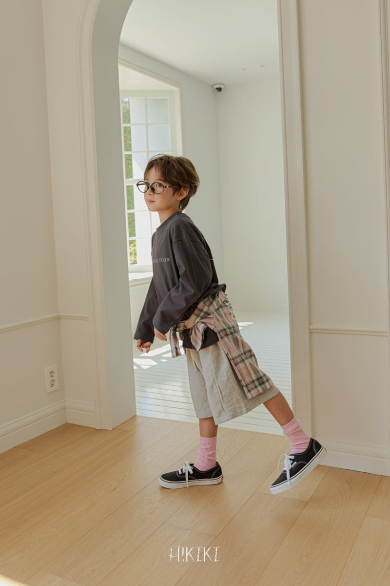 Hikiki - Korean Children Fashion - #Kfashion4kids - Black Tour Tee - 9