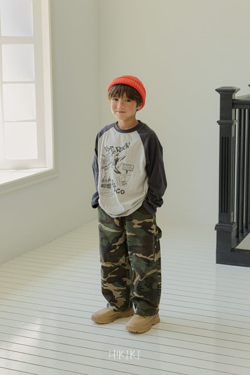 Hikiki - Korean Children Fashion - #Kfashion4kids - Punk Raglan Tee  - 3