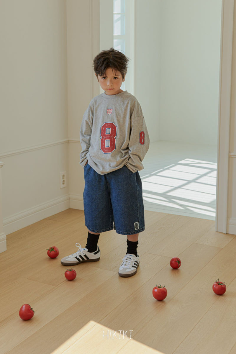 Hikiki - Korean Children Fashion - #Kfashion4kids - Denim Bermuda Pants - 2