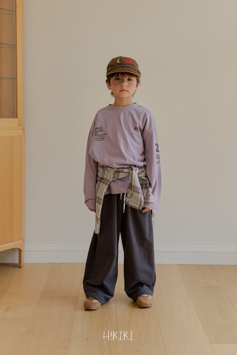 Hikiki - Korean Children Fashion - #childofig - Pleated Wide Pants - 9