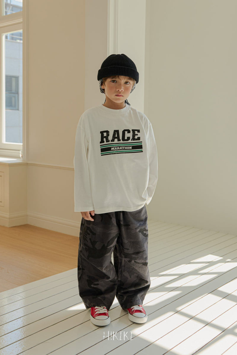 Hikiki - Korean Children Fashion - #childofig - Camo Barrel Pants - 8