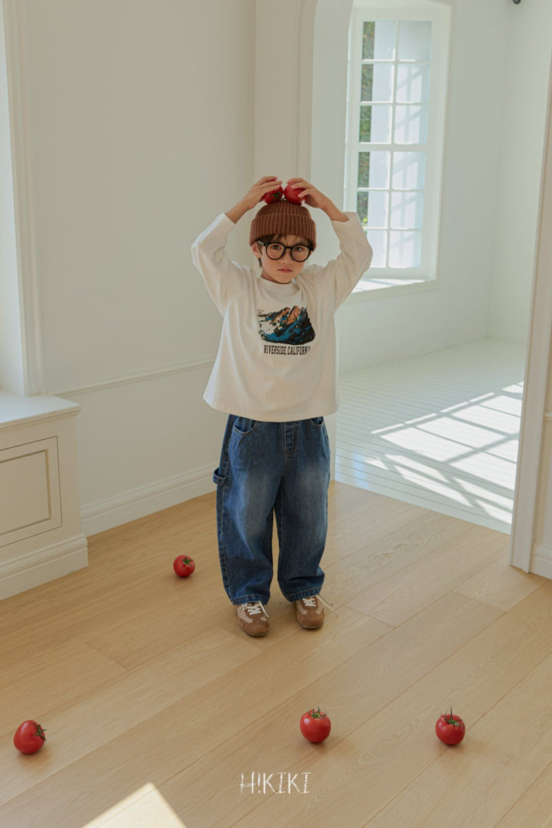 Hikiki - Korean Children Fashion - #childofig - Riverside Tee - 3