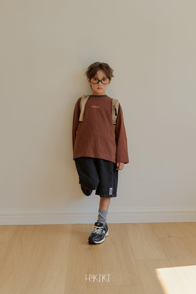 Hikiki - Korean Children Fashion - #childofig - Around Tee - 2