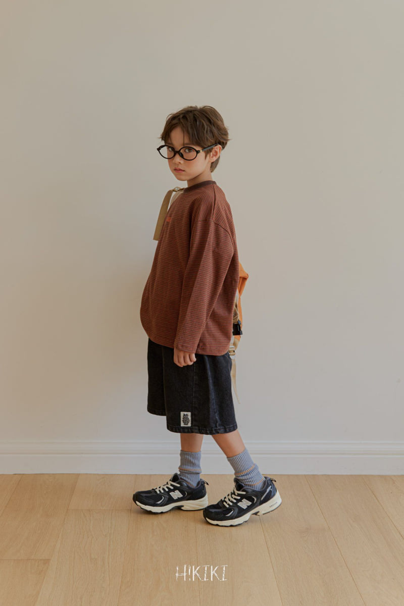 Hikiki - Korean Children Fashion - #childofig - Denim Bermuda Pants - 10