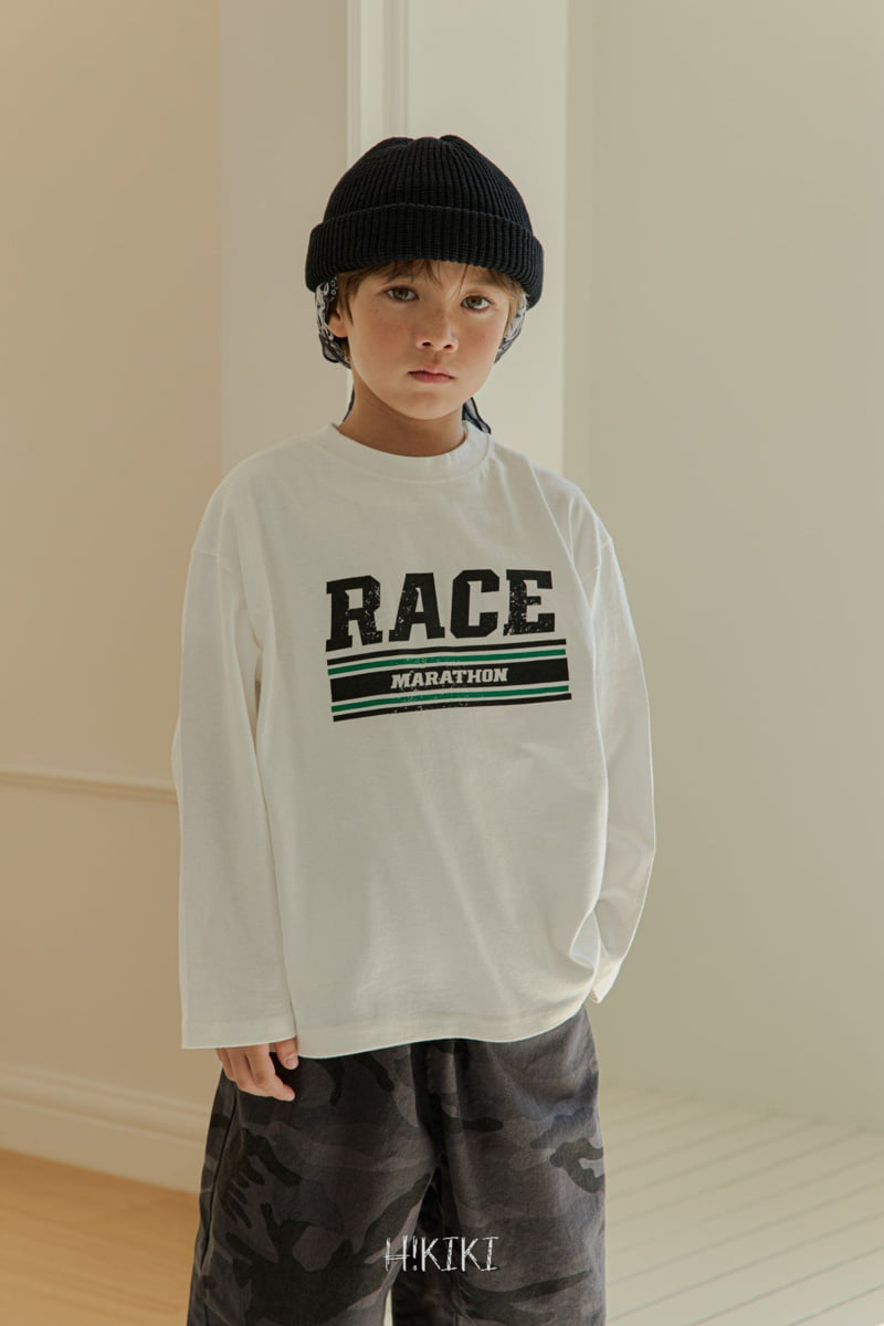 Hikiki - Korean Children Fashion - #childofig - Race Tee