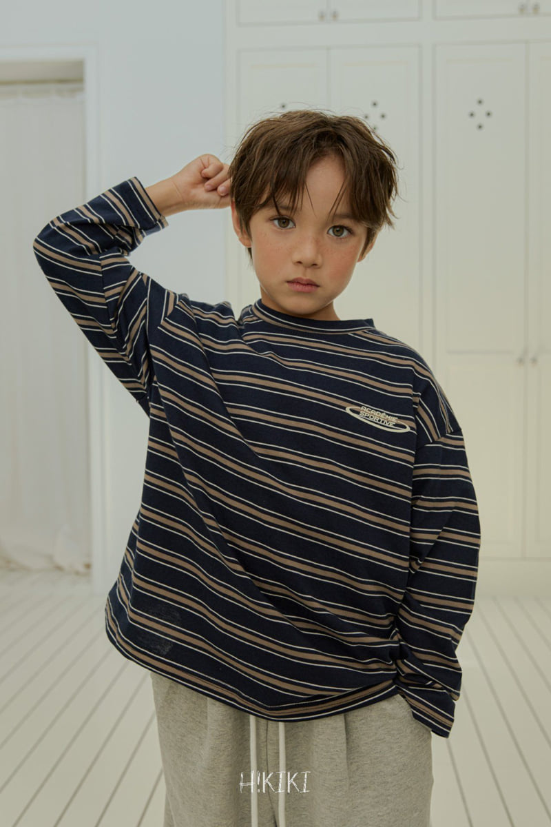 Hikiki - Korean Children Fashion - #childrensboutique - Stripe Tee