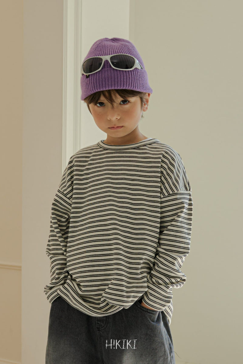 Hikiki - Korean Children Fashion - #childrensboutique - Ribbed Tee