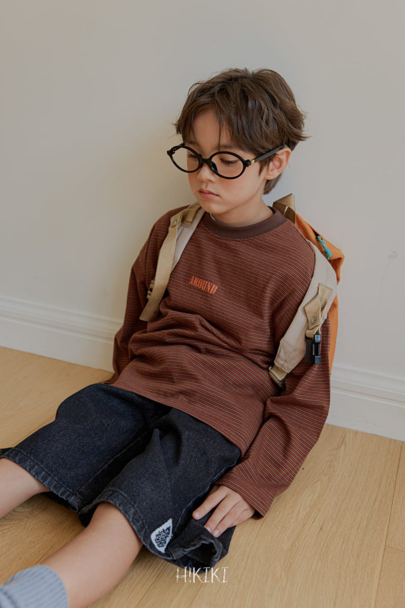Hikiki - Korean Children Fashion - #designkidswear - Around Tee - 5
