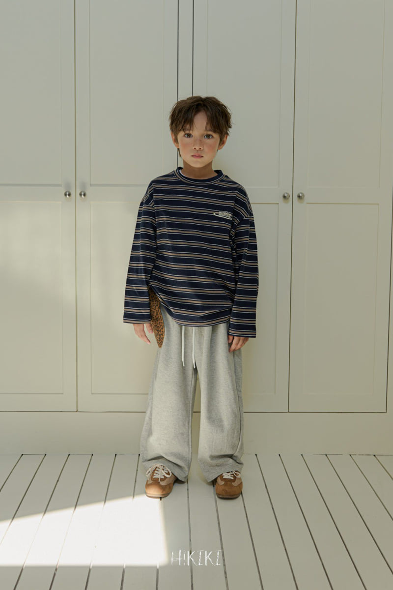 Hikiki - Korean Children Fashion - #discoveringself - Stripe Tee - 3