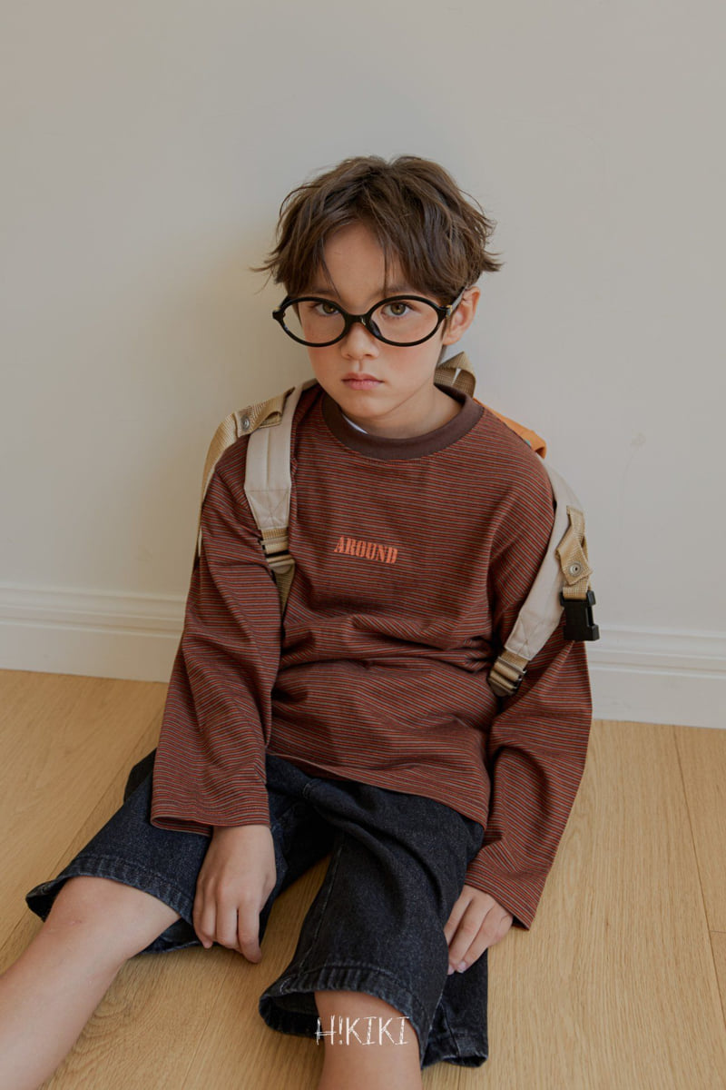 Hikiki - Korean Children Fashion - #fashionkids - Around Tee - 7