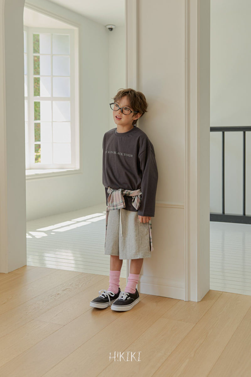 Hikiki - Korean Children Fashion - #fashionkids - Black Tour Tee - 5