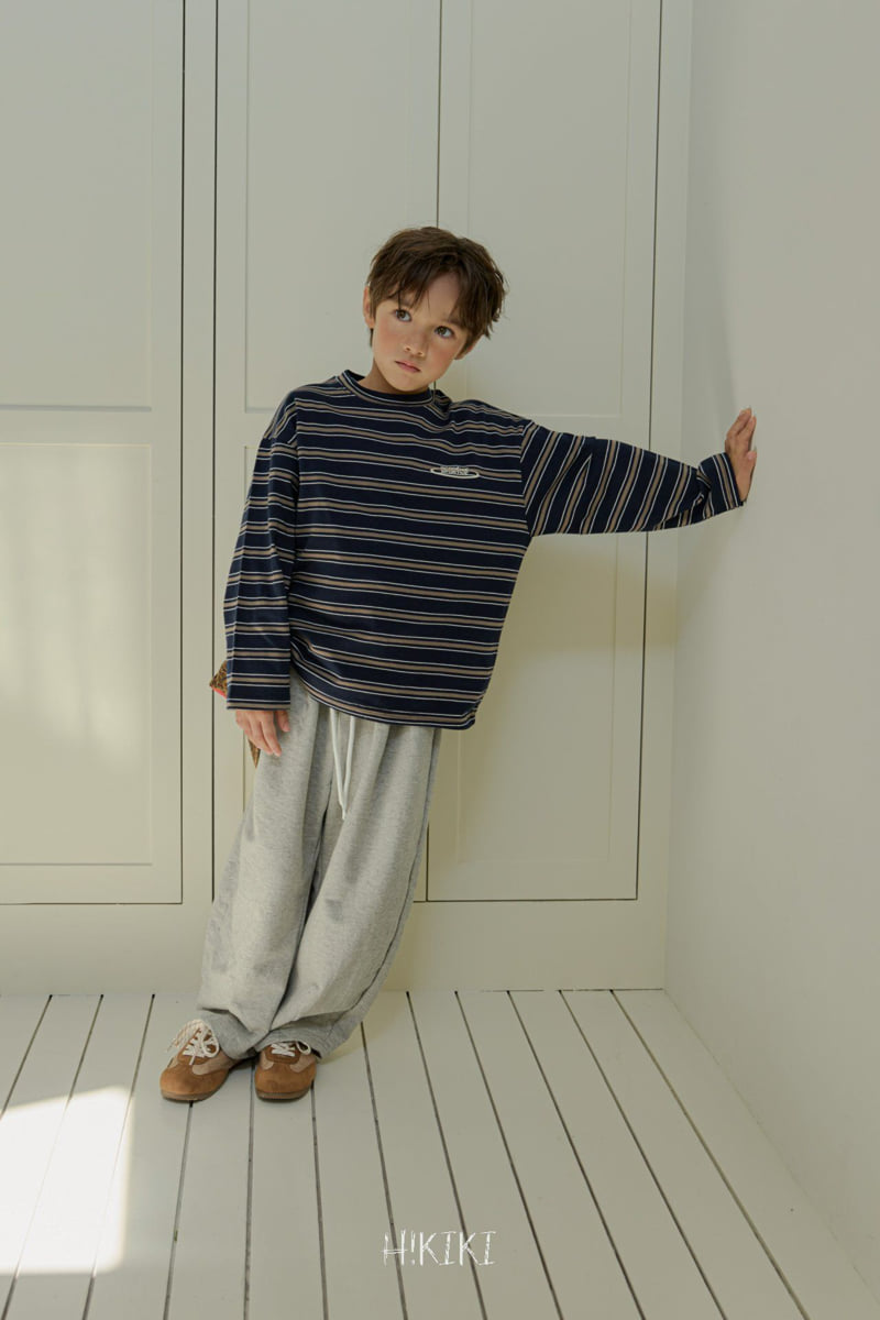 Hikiki - Korean Children Fashion - #discoveringself - Stripe Tee - 4