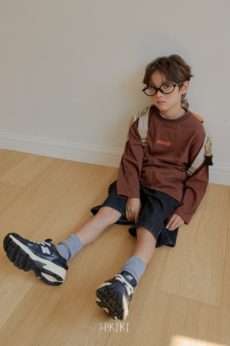 Hikiki - Korean Children Fashion - #kidsshorts - Around Tee - 8