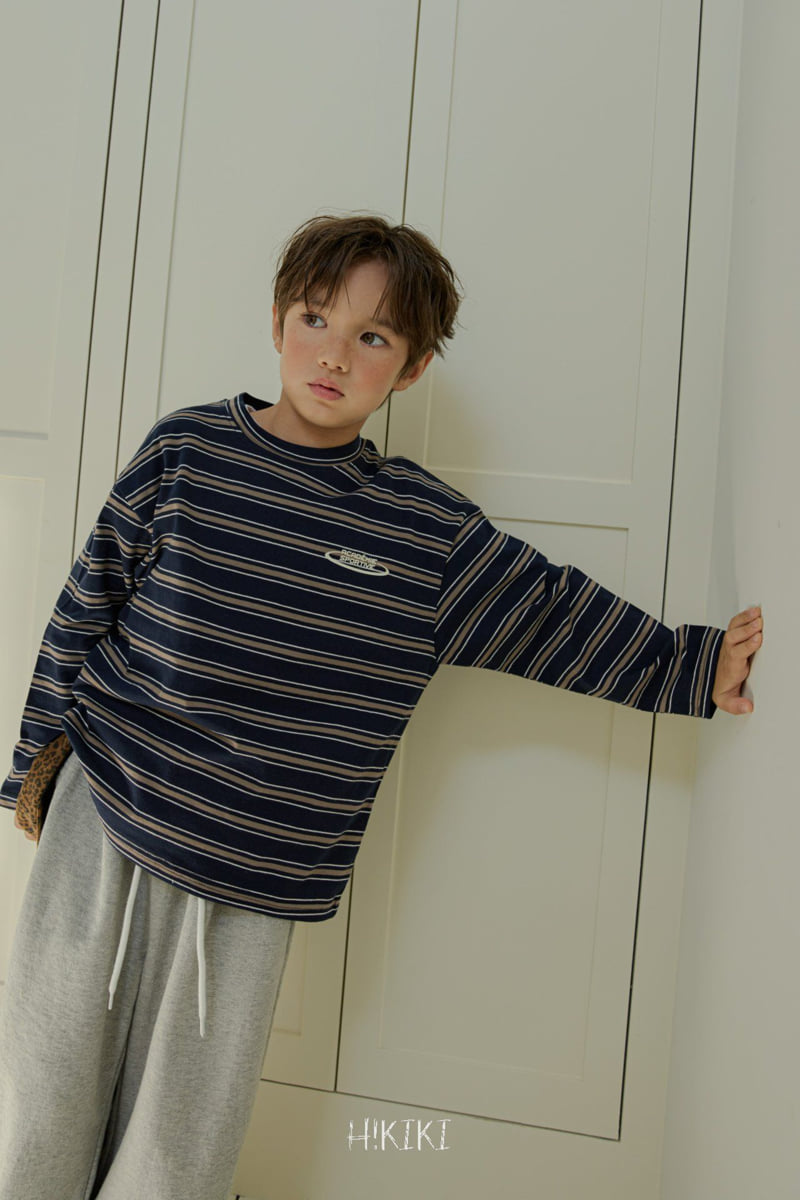 Hikiki - Korean Children Fashion - #kidsshorts - Stripe Tee - 5
