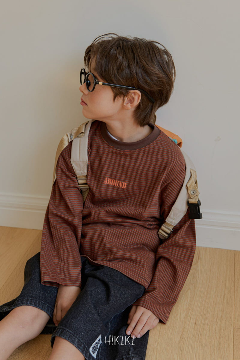 Hikiki - Korean Children Fashion - #kidsstore - Around Tee - 9