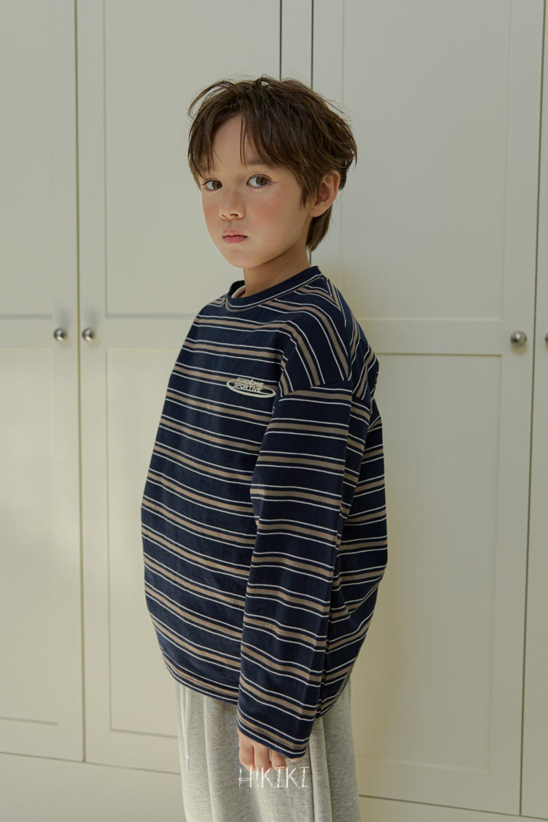 Hikiki - Korean Children Fashion - #kidsstore - Stripe Tee - 6