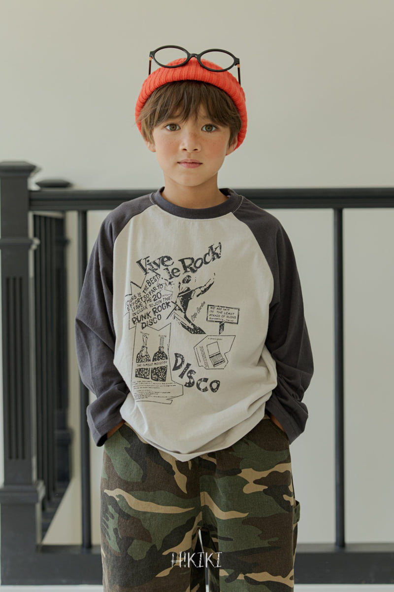 Hikiki - Korean Children Fashion - #kidsstore - Punk Raglan Tee 