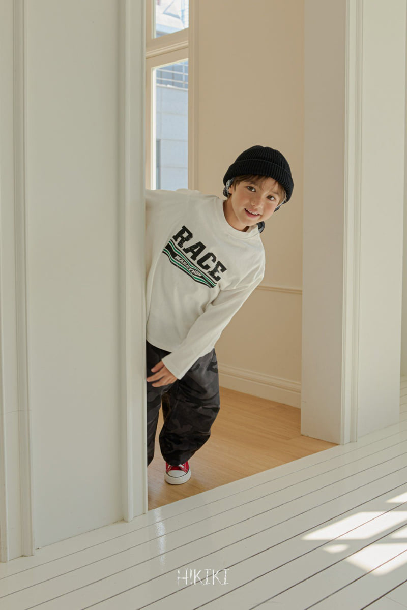 Hikiki - Korean Children Fashion - #kidsstore - Race Tee - 7