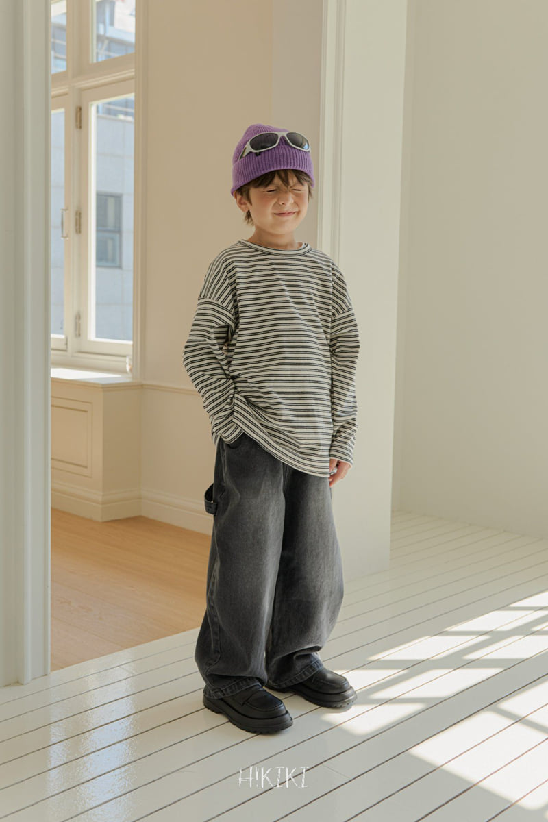 Hikiki - Korean Children Fashion - #kidsstore - Ribbed Tee - 6