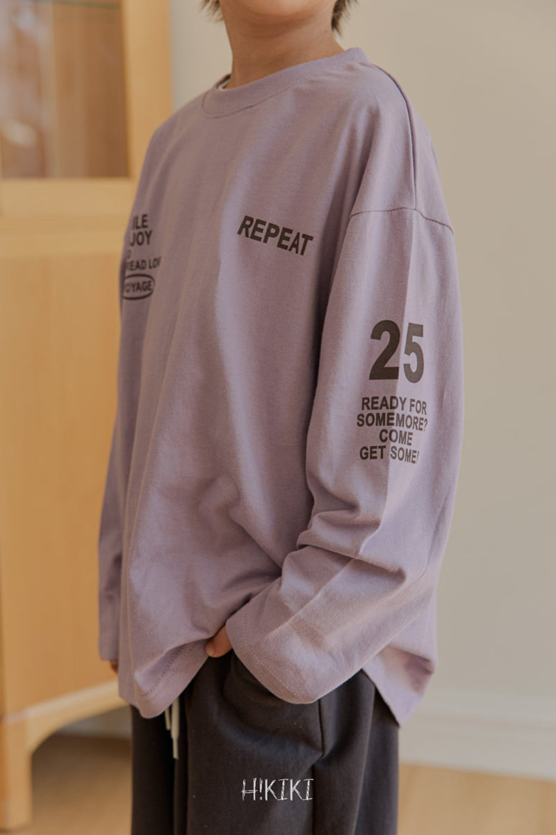 Hikiki - Korean Children Fashion - #kidzfashiontrend - Repeat Tee - 11